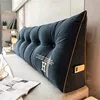 Nordic Removable Bedside Cushion Triangular Bed Backrests Large Pillows For Home Soft Backrest Pillow Cushions Headboard Cover 1