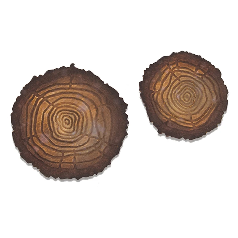 2020NewTreeStumpMetalCuttingDiesandPlantBackgroundDieCut