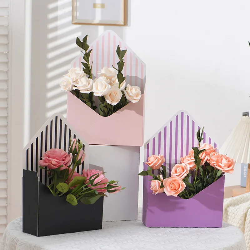 CreativeHandFoldedFoldedEnvelopeFlowerBoxFlowerGiftBoxFor