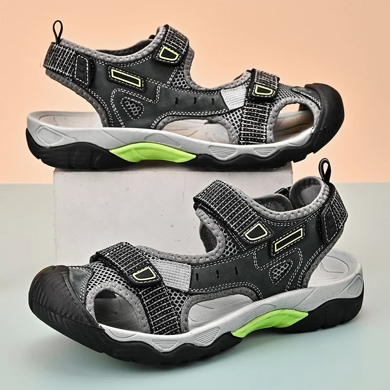 2023 Men's Women's Shoes Summer Outdoor Student Sandals Anti slip Soft Bottom River tracing Sports Flat Bottom Beach Shoes