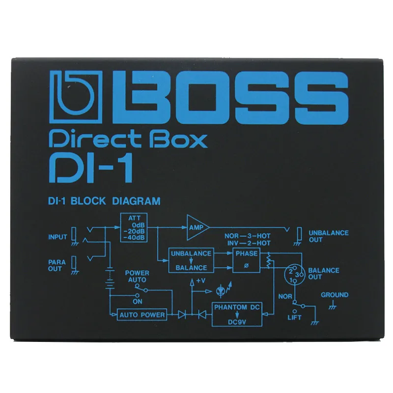NEW BOSS DI-1 direct box high performance active audio equipment