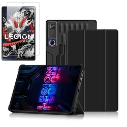 Premium Protective Tablet Case, 8.8 | Durable & Stylish Cover, Black for LEGION Y700 5th 2026 (Case and glass)