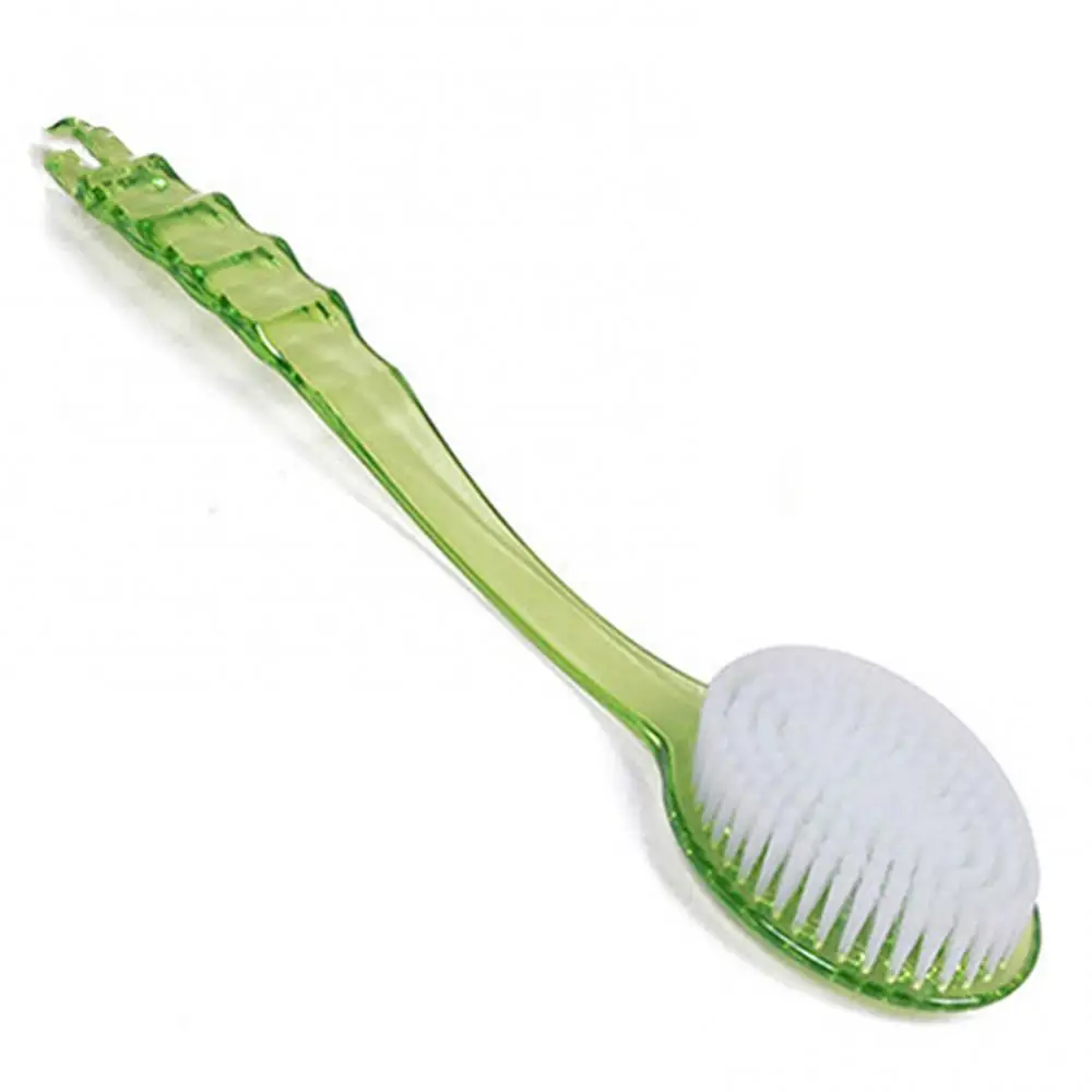 Handle Long Body Bath Shower Back Brush Scrubber Massager Skin Cleaning Tool Convex place massage particles Shower Back Brush