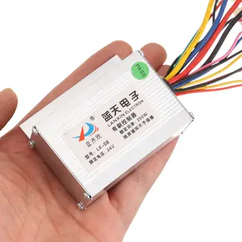 Accessori per bici elettriche di alta qualità 24V/36V/48V Controller spazzolato Motore per bici elettrica Parti di biciclette elettriche Controller per biciclette