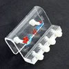 Red Starfish 4/6/8 Way Soft Tube Fixture Holder Aquarium Transparent Soft Hose Dosing Pump Soft Tube Rack Fish Tank Accessories 6