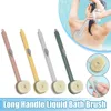 Long Handle Liquid Bath Brush Bathroom Body Brushes Back Body Bath Shower Sponge Exfoliating Scrub Massager Skin Cleaning Tools 1