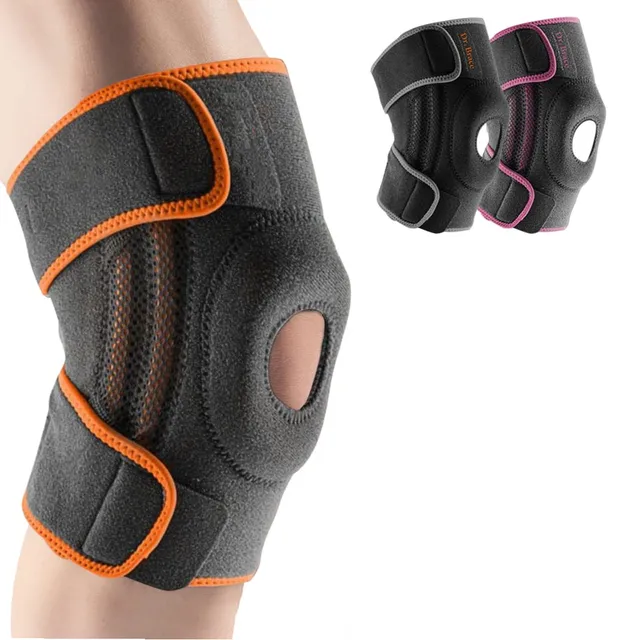 One piece Pressurized Silicone Anti Slip Knee Pads, Sports, Running, Fitness, Outdoor Cycling, Mountaineering, Spring Leg Pads 6