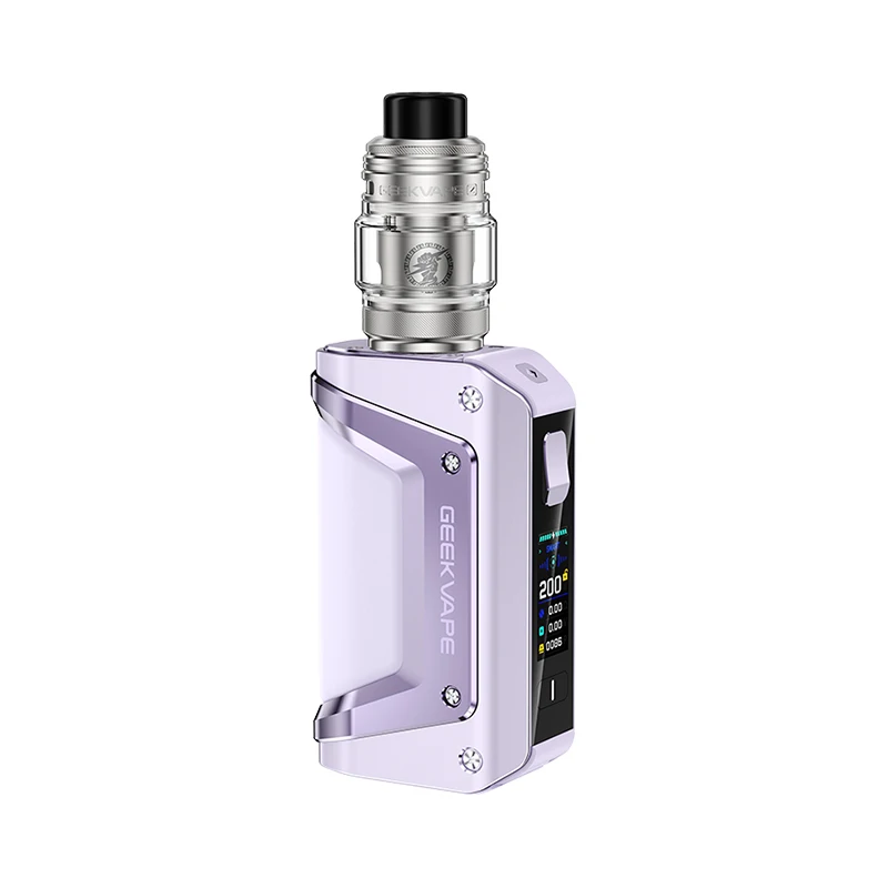 Original GeekVape Aegis Legend 3 Kit 200W Legend III Box MOD Vape 5.5ml Z Fli Tank Fit Z Coil Electronic Cigarette Vaporizer replacement