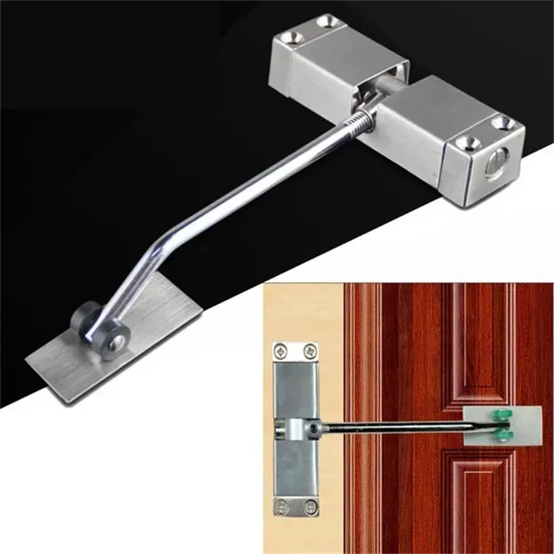 Automatic Door Closer Adjustable Strength Spring Hinge