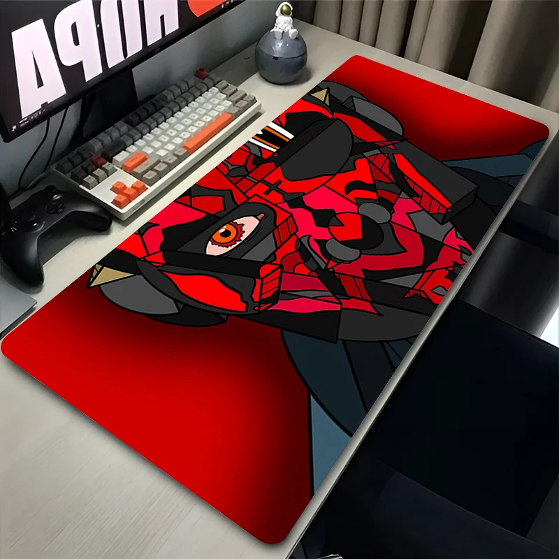 

Red background Star Wars Computer Gaming Mouse Pad Laptop Accessories Large Gaming Computer Keyboard Mousepad Non Slip Desk Mat