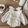 الربيع والخريف الطفل طويلة الأكمام السراويل 2 قطعة مجموعة 0-3 سنة الطفل الدانتيل طوق أعلى مجموعة تي شيرتات قصيرة للأطفال ملابس الطفل عالية الجودة