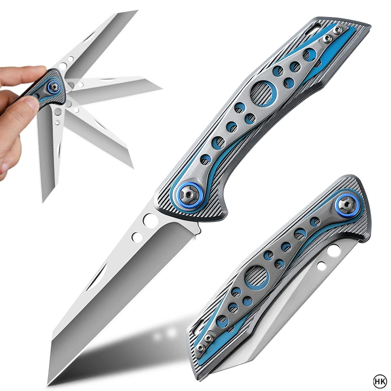 Durable Aluminum Folding Knife With Quick-Open Feature For Easy Adventures