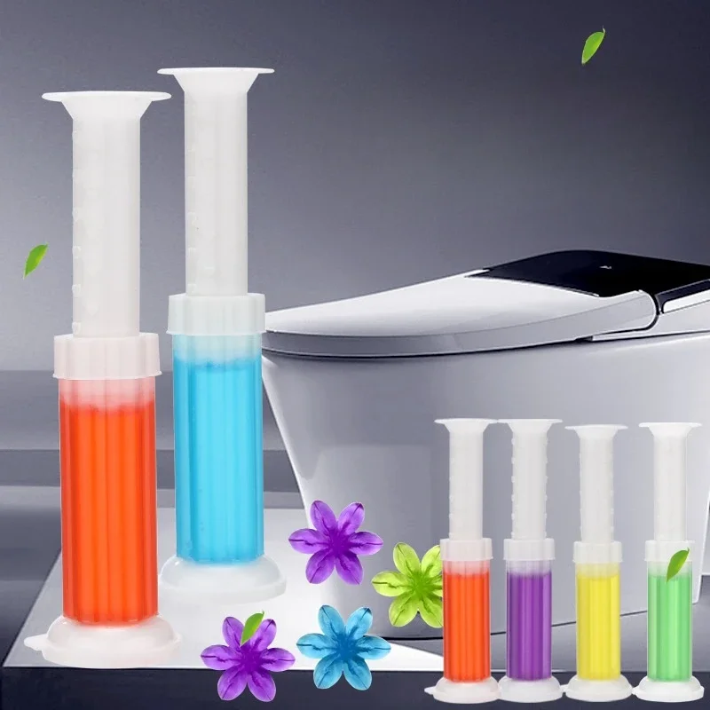 Toilet cleaner Flower Toilet Fragrance Deodorant Cleaning Gel Air Treatment