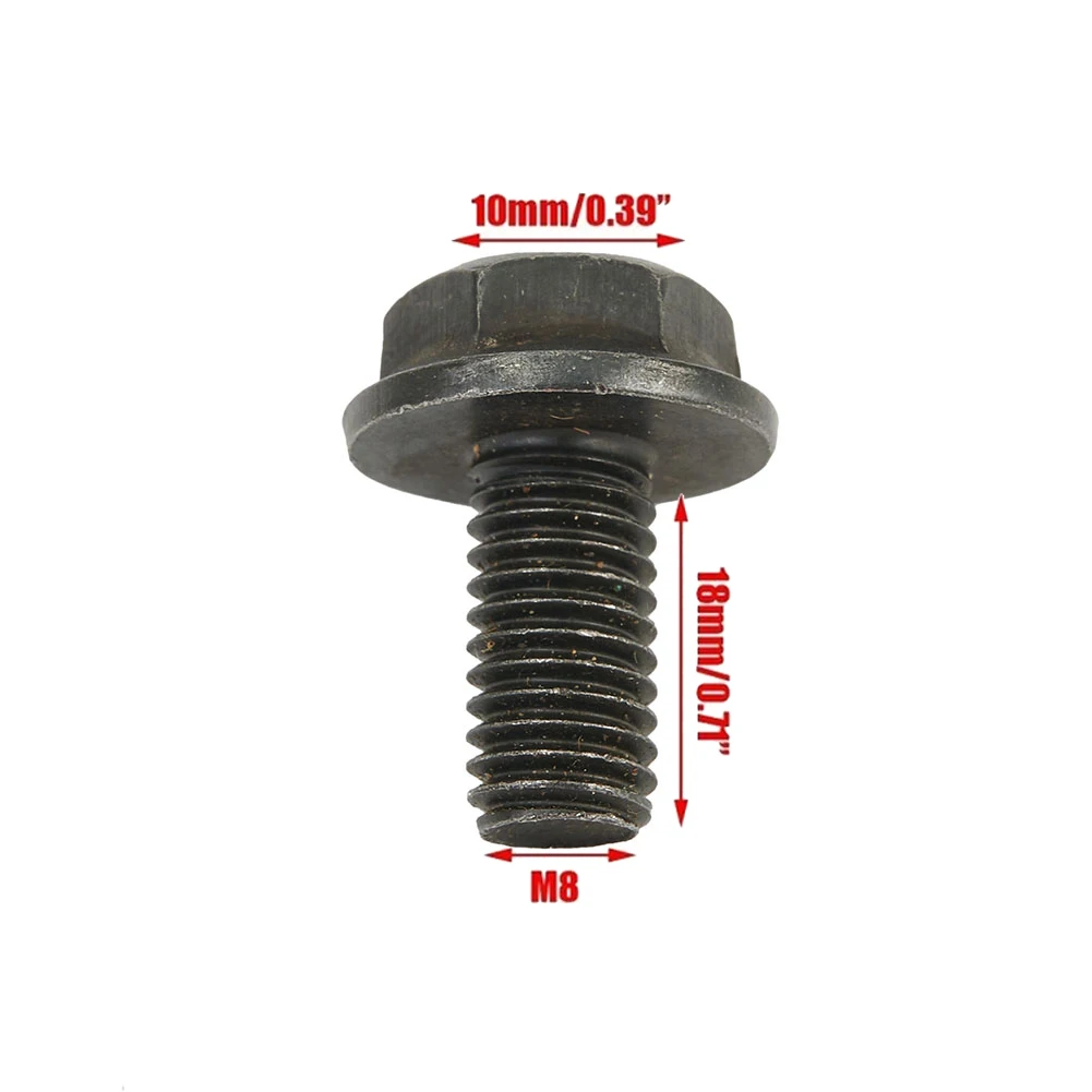 Clutch Pressure Plate Pressure Plate Cutting Machine M8x18mm Power Tool Replacement With Saw Blade Bolt 45mm Black