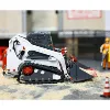 NEW LESU LT5 RC Hydraulic Loader RTR 1/14 Metal Tracked Truck Skid-Steer Car Model Lights Sounds Remote Control Vehicle Toys 4