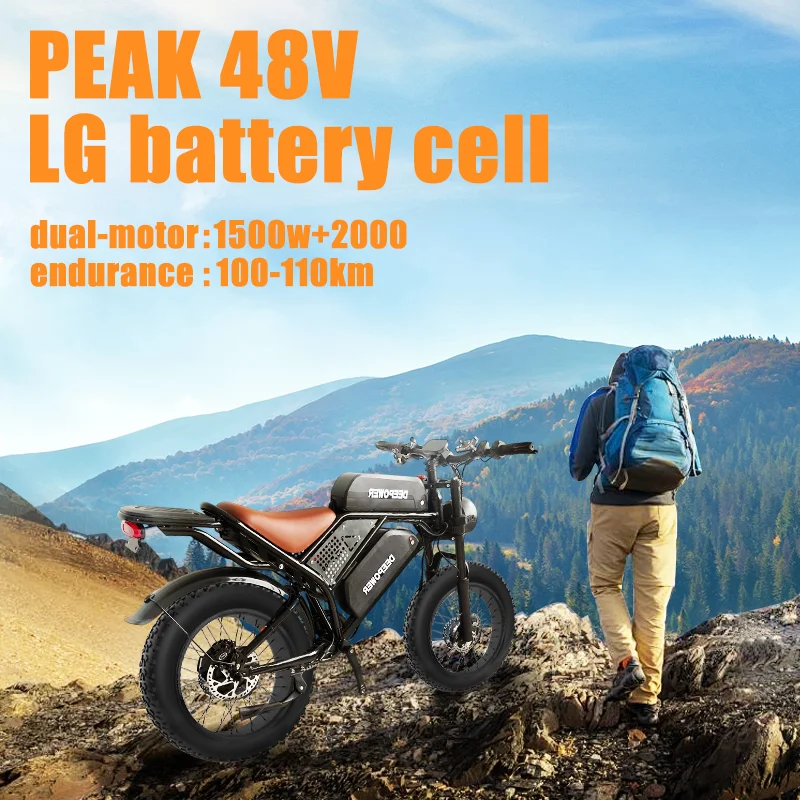 DEEPOWER S8 3500W Off-Road E-Bike 2