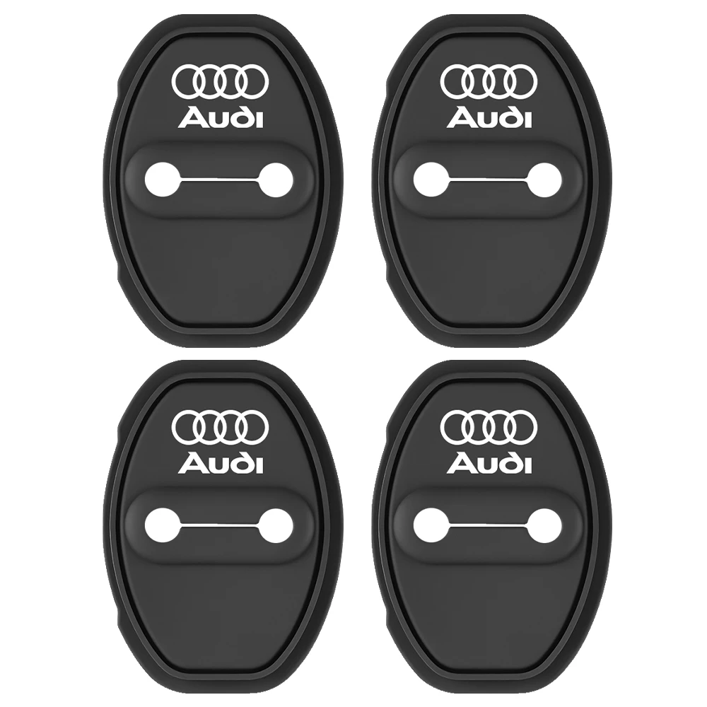 Premium Silicone Car Door Lock Anti-Collision Covers - Set of 2/4Pcs