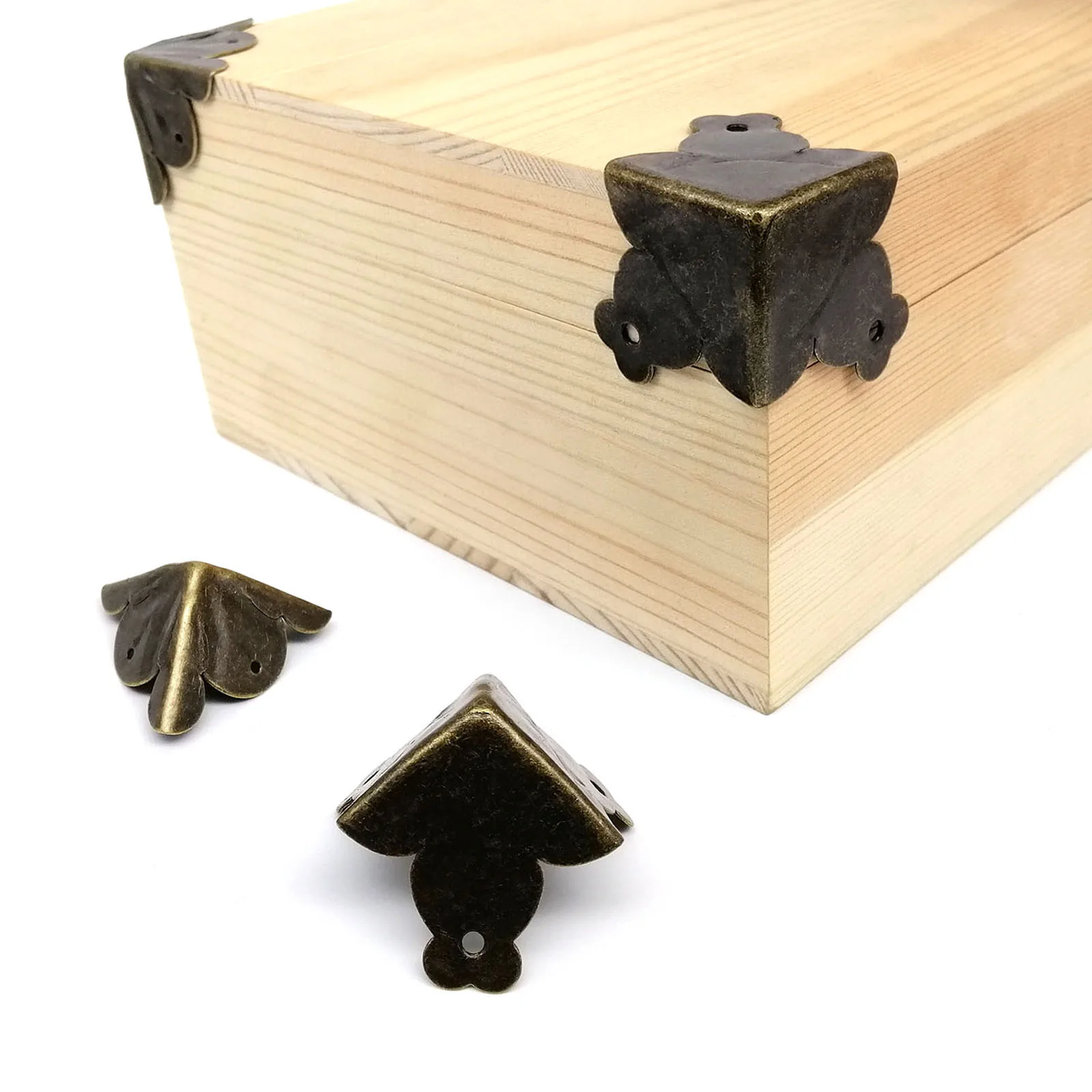 Furniture Corner Protector Large Heavy Metal Decorative 12pcs