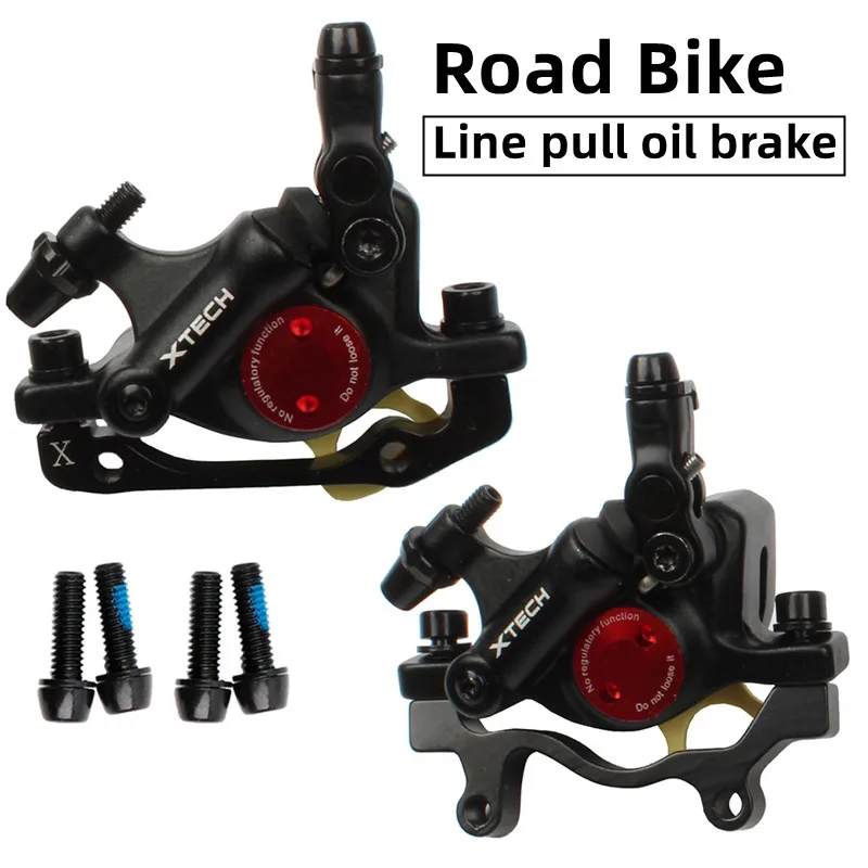 Zoom H5 Freni A Disco Idraulici ZOOM 4 Pistoni - Coppia Per MTB, Bici Elettriche E City Bike Cerchio Zip