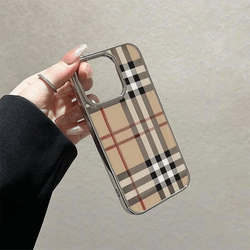รูปสินค้า เคสโทรศัพท์ลายสก็อต ปกป้องหรูหราสำหรับ iPhone 17 16e 16 15 14 13 12 11 Air Pro Max X XR XSMAX 8 7 Plus