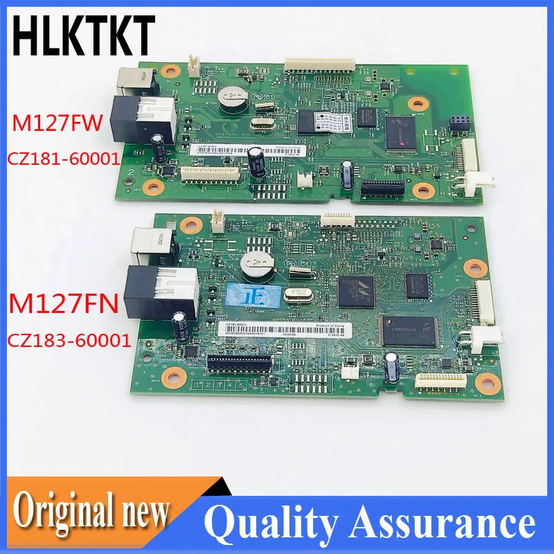 Logic Main Mainboard Mother Board Formatter Board para hp M127fn M127fw M127 127fn 127fw Original Novo Cz18160001 Cz183-60001
