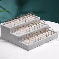 Bangle Display Tray - 30 Slot Showcase Organizer for Bangles 3-Tier Bangle Organizer Display Bracelets Tray Holder Jewelry 1
