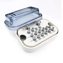 1set Universal Dental Implant Kit Restoration Tools Torque Wrench Ratchet with Drivers Long / Short Drivers Dental Instruments