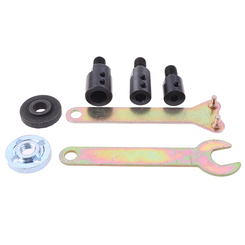 Adattatore Mandrino 5/6/8/10/12/14/16mm Per Accessori Per Lucidatrice Smerigliatrice Albero Mola Biella - Foto 9