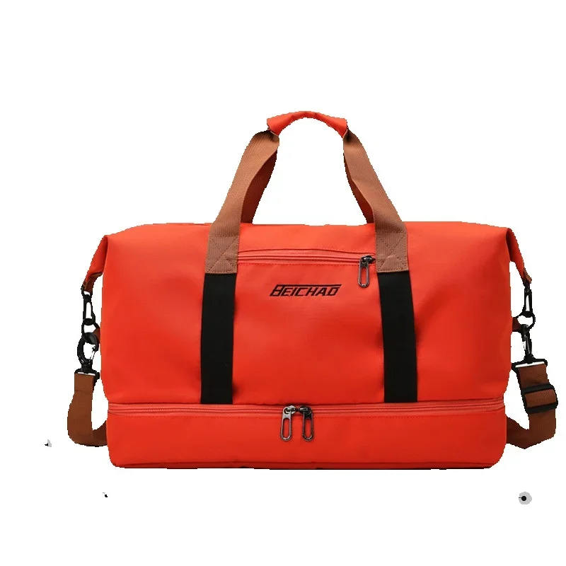 2024 New Men and Women Handbag Business Large Capacity for Short Distance, Lightweight Oxford Cloth Luggage Travel Bag Box