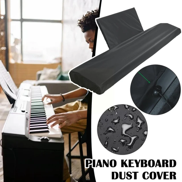 Juste de piano électronique étanche et anti-poussière, housse de clavier  numérique, sac de rangement pliable pour clavier 61/88 touches - AliExpress