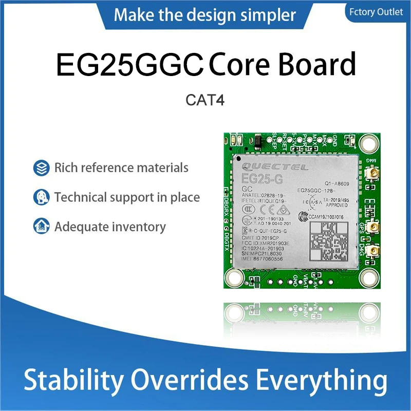 

LTE CAT4 Global Band Development Boards EG25GGC EG25GGC-128-SGNS with GNSS