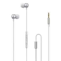 Type C Wired In - Ear Earphones with 9D HiFi Surround Sound (White 3.5mm)