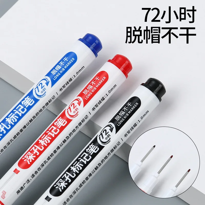 Deep Hole Marker Pens For Woodworking And Ceramic Tile - Temu