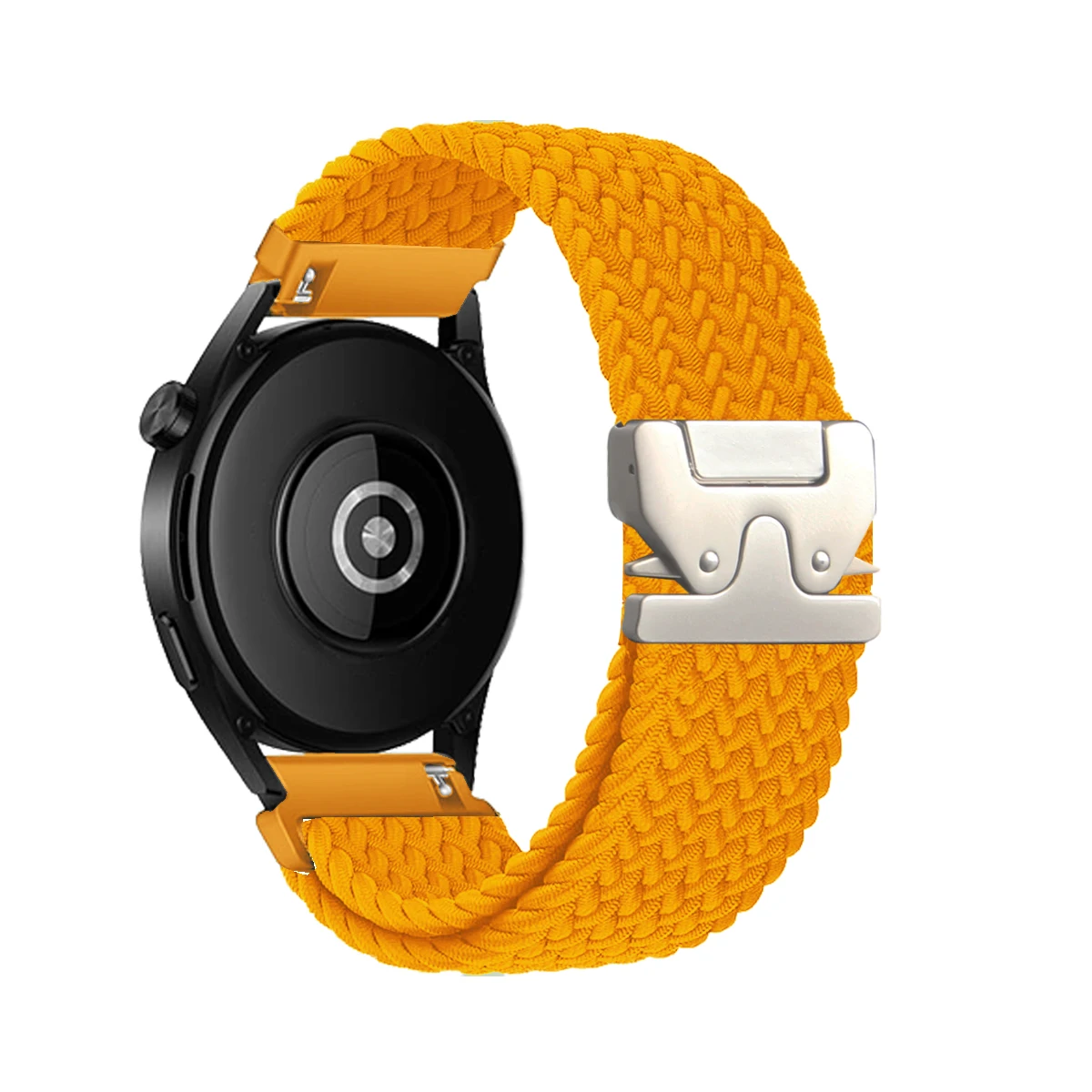 Braided Loop Parachute Buckle Nylon Elastic Bracelet Band