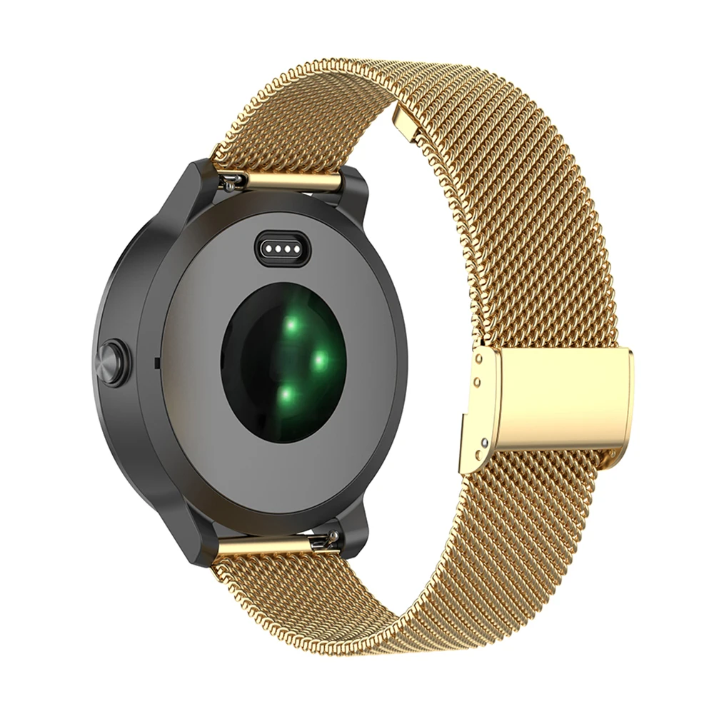 Elegant Milanese Stainless Steel Watch Band, Adjustable 18-22mm Strap