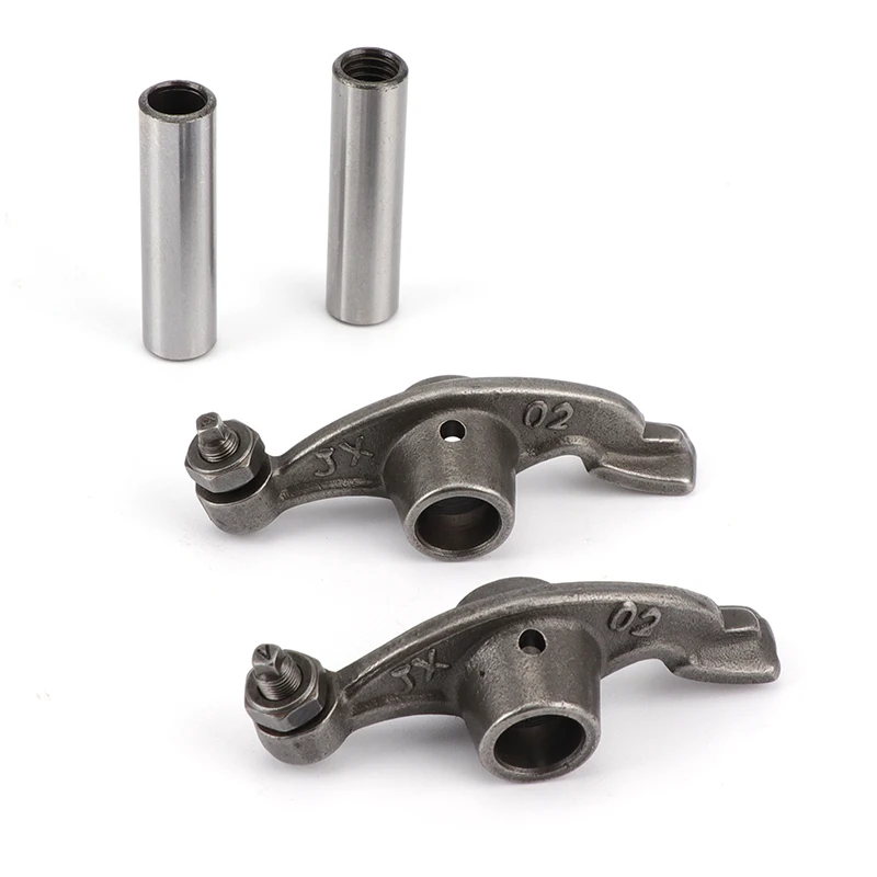 Motorcycle Parts Cylinder Head 110cc Gas Valve Rocker And Shaft For Dirt Pit Bike Automatic 3+1 Reverse Gear Engine Accessories