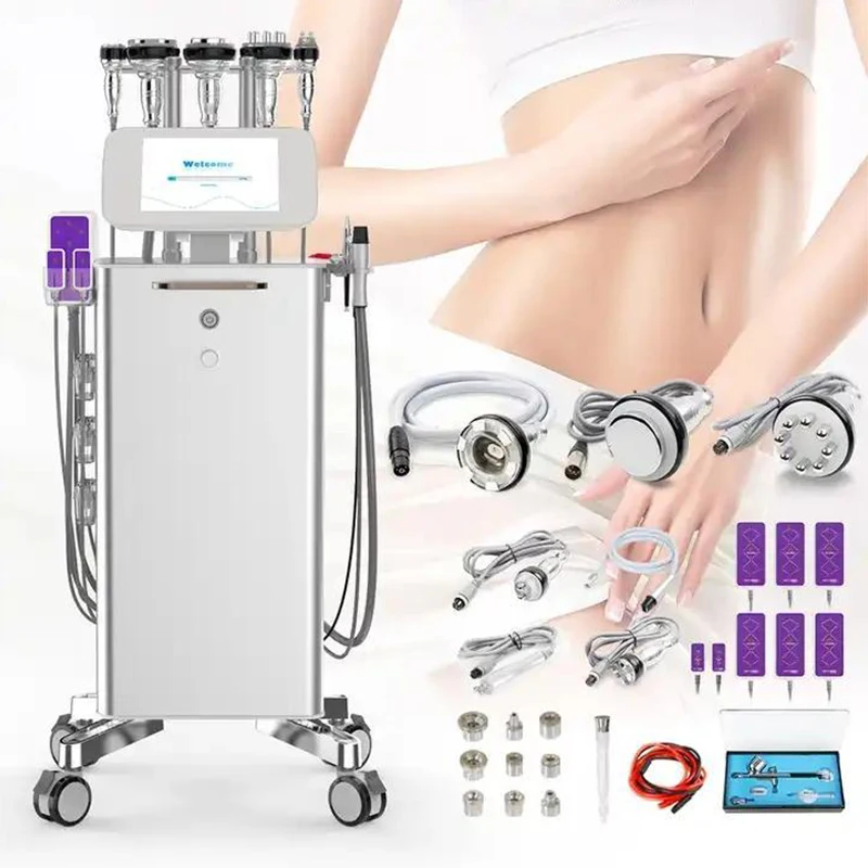 8in1 Cavitation Slimming Firming Rejuvenating Slimming, Beauty  and Rejuvenation Salon Equipment For Skin Rejuvenation