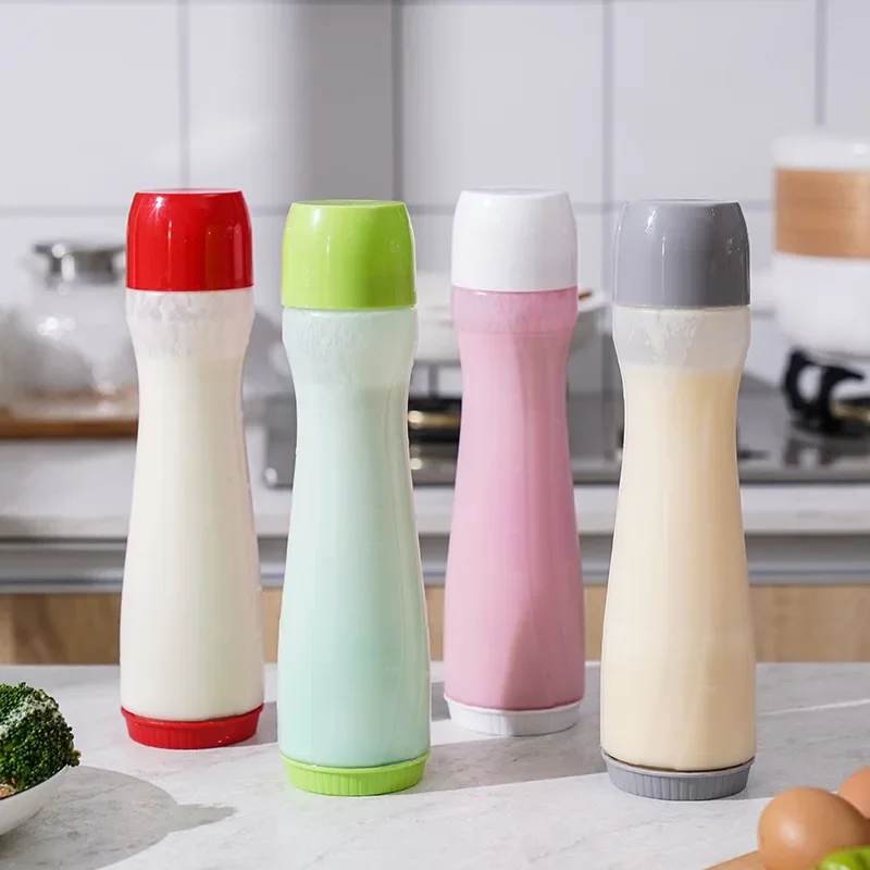 Pancake Dispenser for Pancakes Hand-cranked Batter Mixing Bottle Hand Batter Dispenser Mixer Bottle Cupcake Pancake Crepe