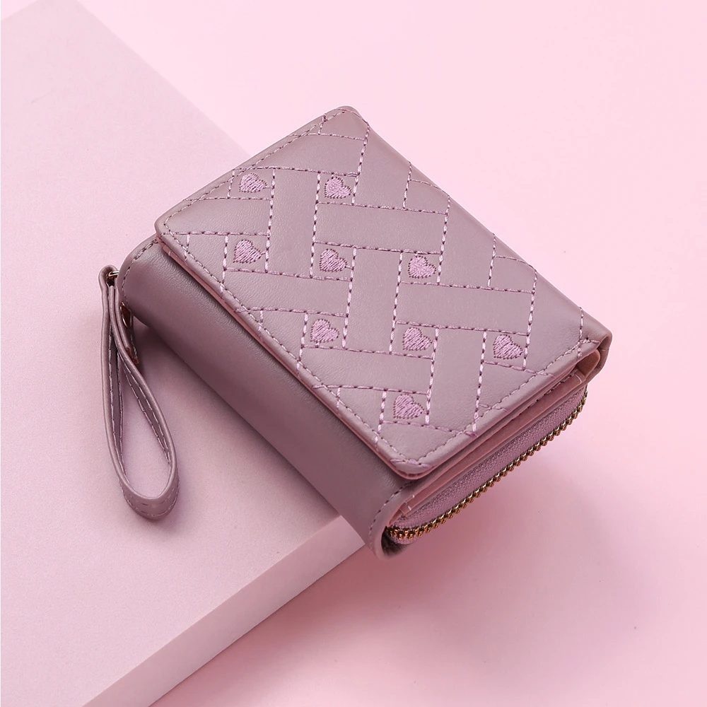 plannen seks Kabelbaan Vrouwen Portemonnee Dames Mini Portemonnee Hasp Rits Vrouwelijke Lederen  Gesp Bloemen Meisjes Kaarthouder Coin Pouch Leuke Portemonnee| | -  AliExpress