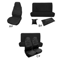 Car Seat Covers Waterproof Front / Rear Seats Car Seat Protector Accessories with Storage Bag Universal Fit 2