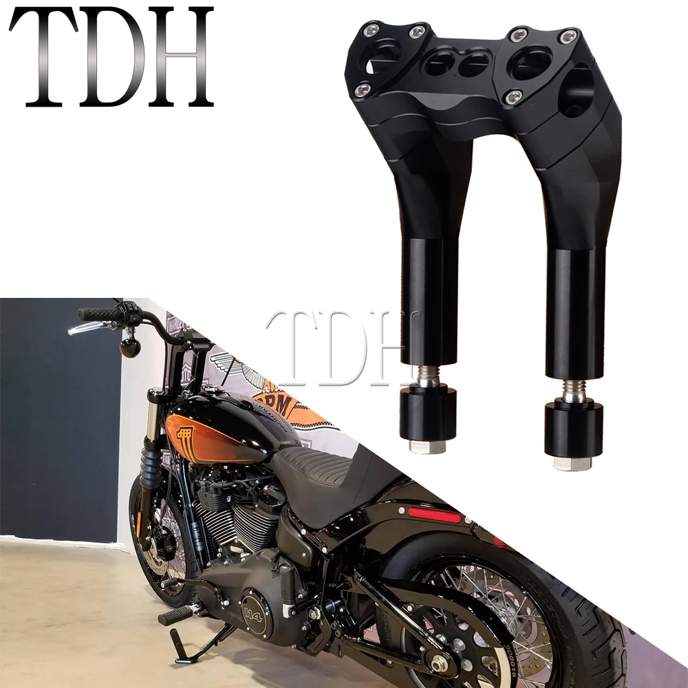 

1 дюйм, 1 дюйм, выдвижная опорой для руля мотоцикла Harley Dyna Street bob Softail Sportster XL883 XL1200 XL 1200