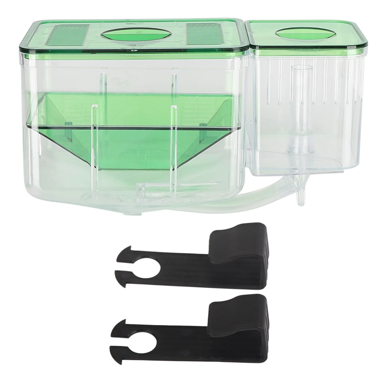 Aquarium Fish Tanks Breeding Box Little Fish Double‑Layer Isolation Incubator Injured Small Shrimp Spawning box