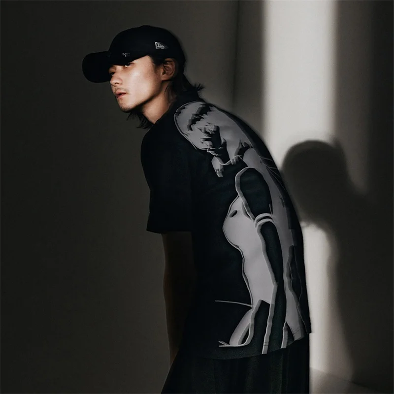 

Short Yohji Pure Cotton Sleeve T-Shirt For Men Wome