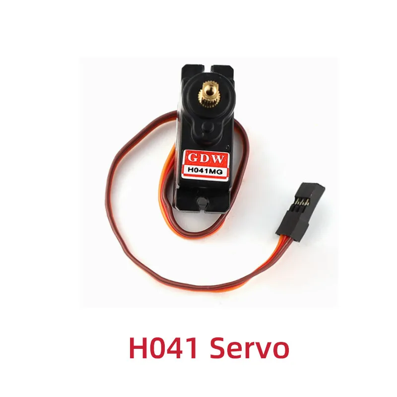 FlyWing H041 Servo installé sur le bras de rotor d'un FW450L V2.5 Bell 206