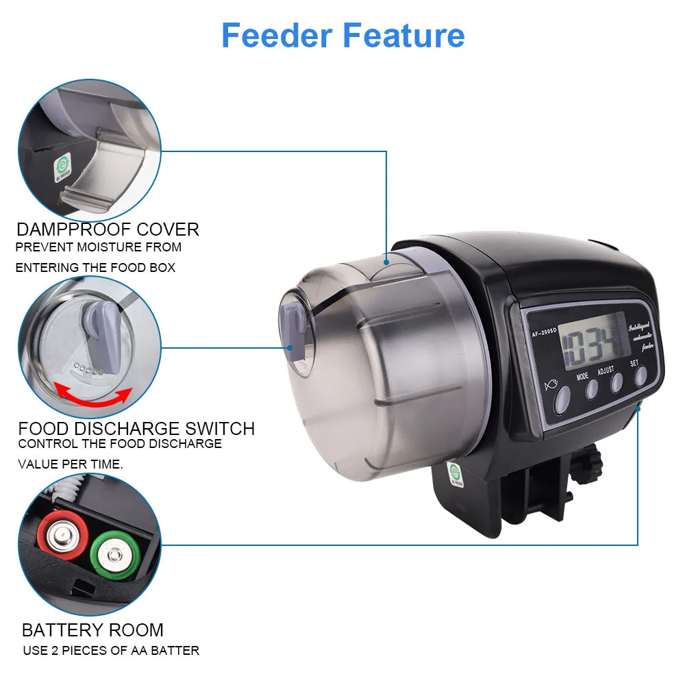 Automatic Fish Tank Feeder 3