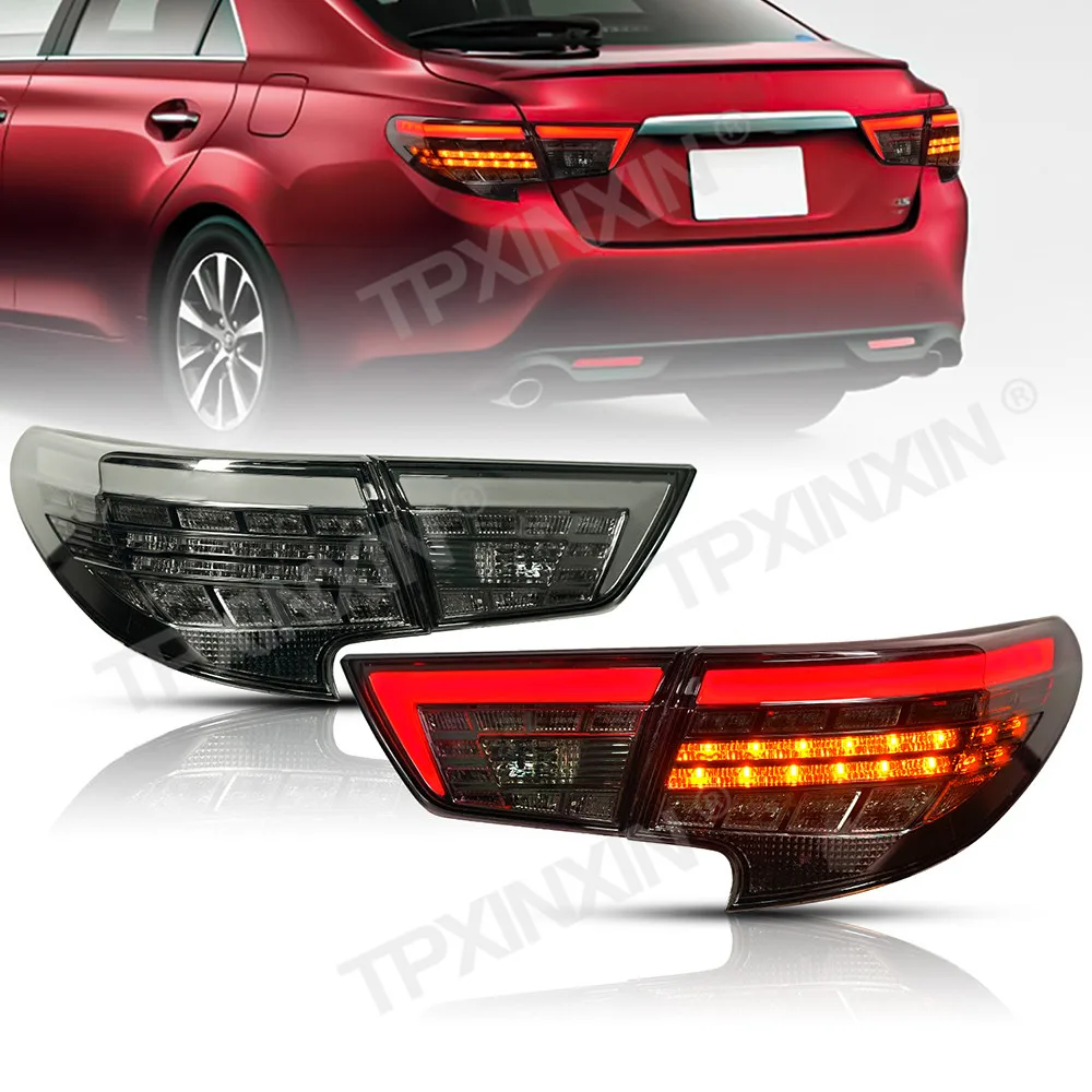 

CAR PARTS HIGH Design Accessories Suitable For Toyota Reiz 2014-2017 LED Taillight Assembly Streamer Steering BENZ STYLE