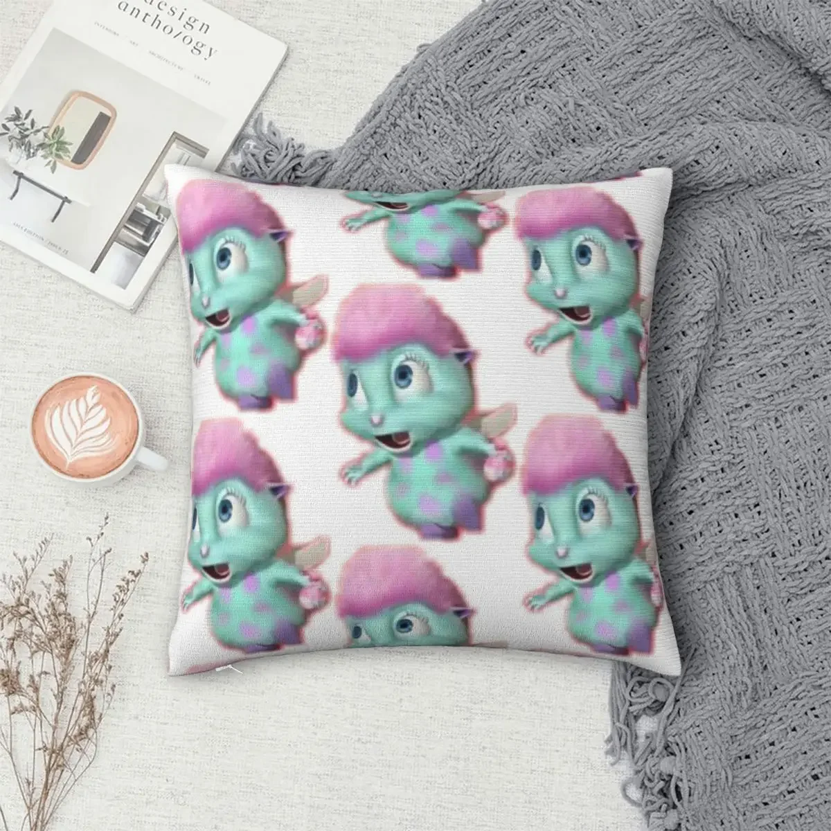 

Bibble From Fairytopia Pillowcase Polyester Pillows Cover Cushion Comfort Throw Pillow Sofa Decorative Cushions Used for Home