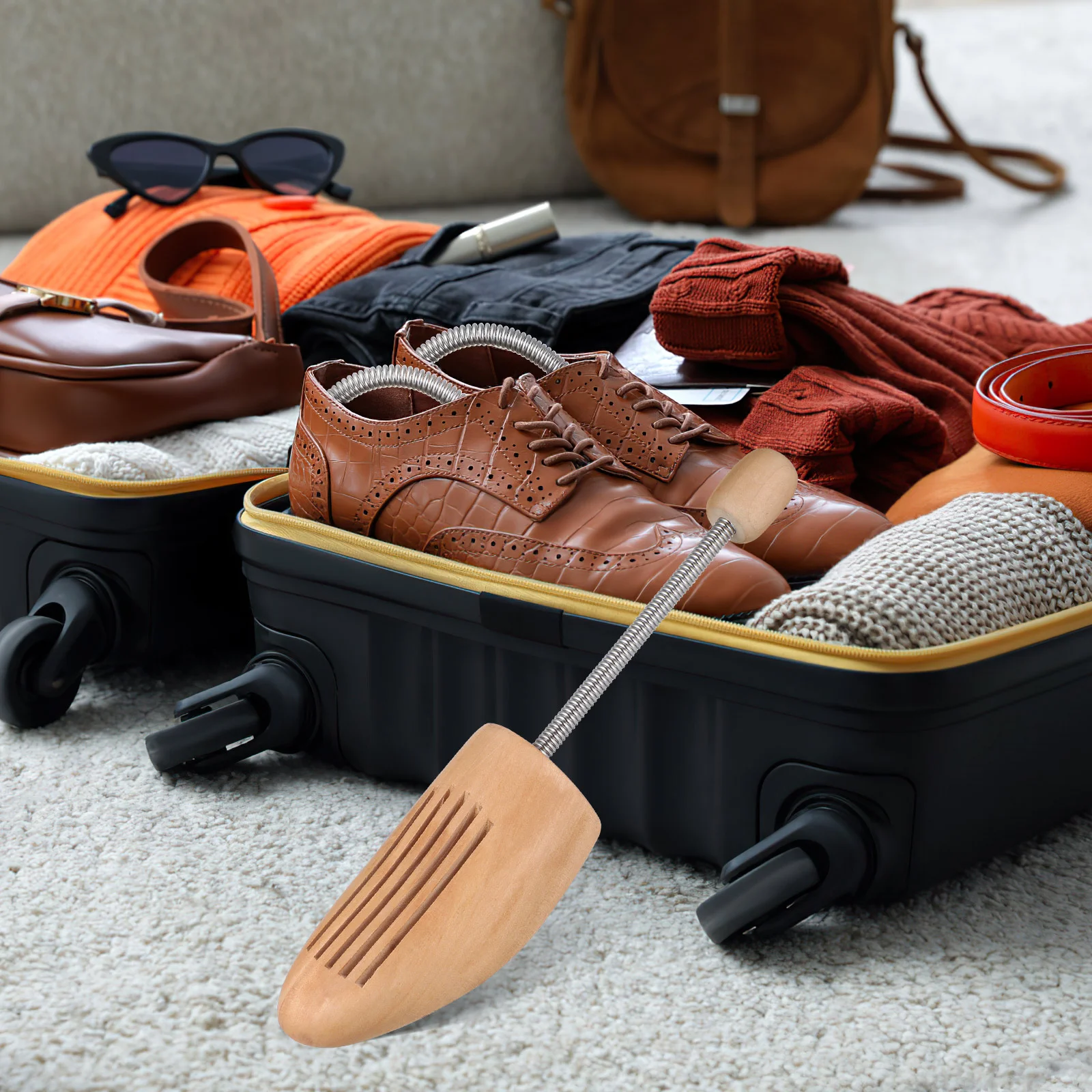 Shoes Stretcher Wooden Mens Shoess Shoe Shaper Solid Shoe Expander Widener Shoe Adjustable Inserts Men WoShoes For Women