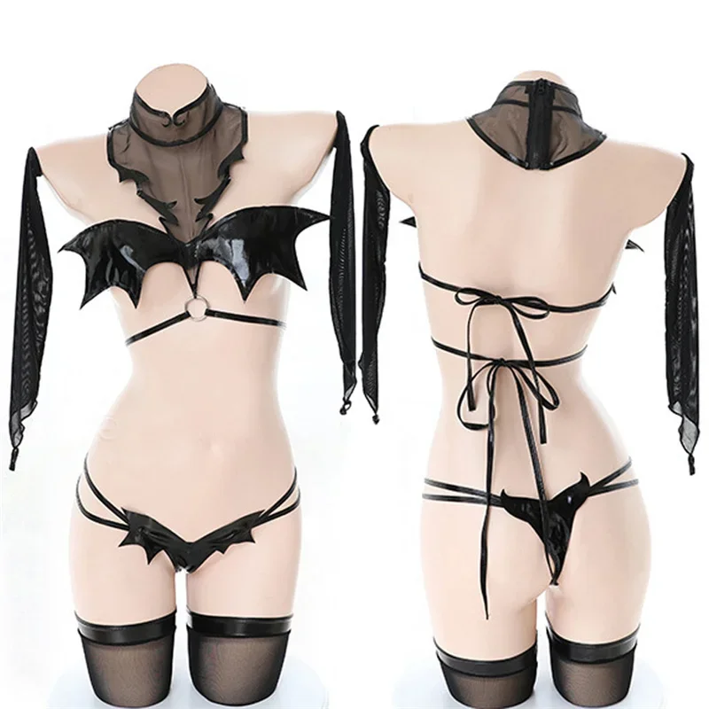 

Sexy Cosplay Seethrough Lingerie Women Mini Dress Nightgown Sexy Underwear Women's Stockings Striptease Woman Outfit Sextoy Toys