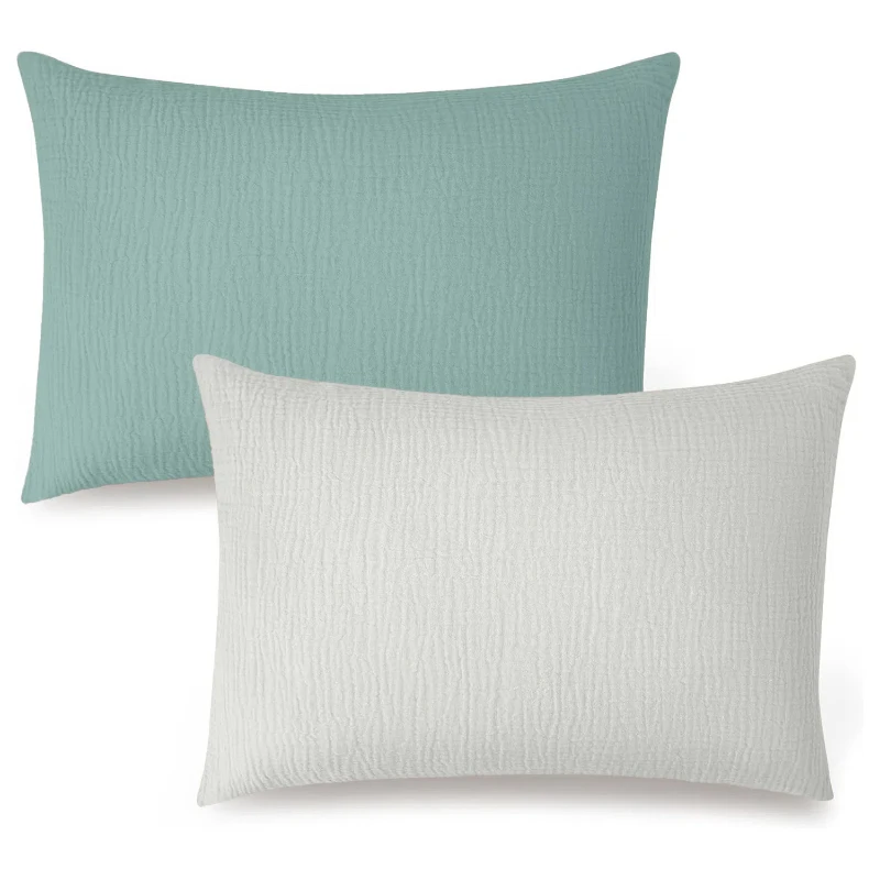 Baby Pillowcase Cotton Solid Color Toddler Pillow Case Cover Soft Breathable Travel Pillow Sheets Envelope Closure